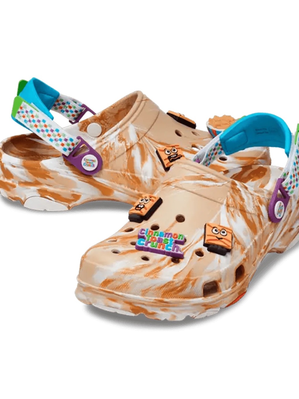 Crocs x Cinnamon Toast Crunch Classic Clogs Mens Sz 11 - Picture 1 of 6
